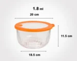 كاسه گرد شياردار 1/8 ليمون - Image 2