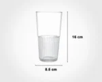 ليوان شيشه اي 500cc ليمون - Image 2