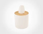 جا دستمال استوانه رويه چوبي ليمون