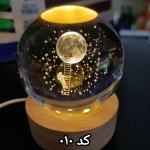 گوی شیشه ای پایه چوبی سایز 6 سانتی - Image 10