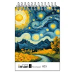 دفتر یادداشت جلدسخت 9811 ایمان - Image 4